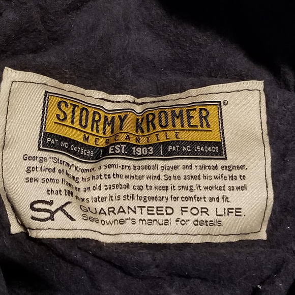 Stormy Kromer Hat Size 7 3/4 Red Buffalo Plaid Ear Flaps Wool Blend Made USA - Picture 7 of 11